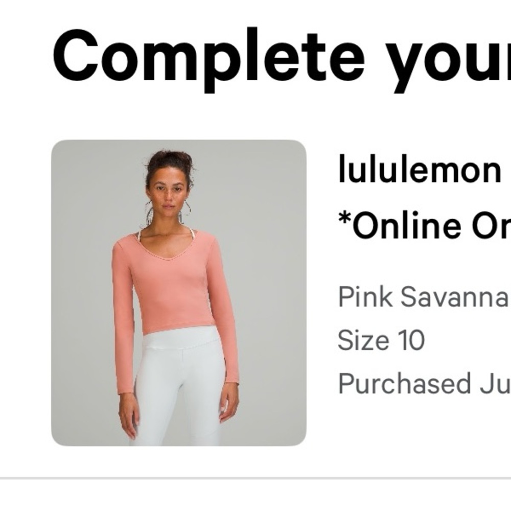 Lululemon Align Top